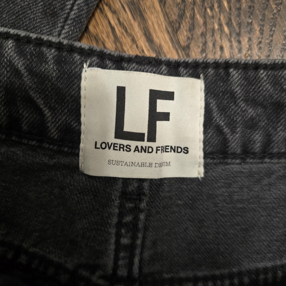Lovers & Friends Reece High Rise Button Fly Slim Straight - Picture 7 of 11